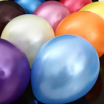 50 штук круглых перламутровых латексных шариков весом 12 дюймов 2,8 г, жемчужно-белое шампанское, разноцветные воздушные шарики для вечеринок, высококачественные воздушные шары для вечеринок
