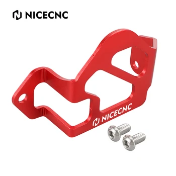 NICECNC Для Мотокросса Алюминиевый Защитный Кожух Заднего Суппорта Лазерной Резки С 2 Болтами В комплекте Для Honda XR650L 1993-2022 2021 XR 650 L Красный