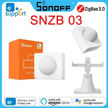 SONOFF SNZB-03 Zigbee Smart ZigBee Датчик Движения Детектор Smart Home Security Работает с SONOFF ZBBridge Через приложение eWeLink