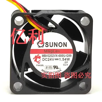 SUNON MB40202VX-000U-G99 Вентилятор охлаждения сервера с 3 проводами постоянного тока 24 В 1,54 Вт 40x40x20 мм
