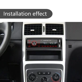 Автомобильная стереосистема Bluetooth с сенсорным экраном Автомобильное радио Bluetooth 4X60 Вт 7 цветов 2USB/SD/AUX Hands Free Bluetooth 87,5-108 М