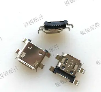 Бесплатная доставка для нового USB-порта для задней зарядки, 5P-порта с потайной головкой, разъема MICRO USB
