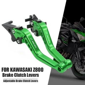 Высококачественный Мотоцикл Зеленый С ЧПУ Регулируемые Тормозные Рычаги Сцепления Для Kawasaki z800 Z800E 2013 2014 2015 2016