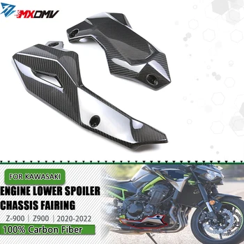 Для двигателя мотоцикла Kawasaki Z900 2020-2023 защита нижнего спойлера капота шасси защита живота двигателя