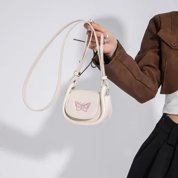 Женские сумки через плечо 2023, Новая бабочка, Корейский стиль, Модная индивидуальность, Повседневные Простые мини-сумки через плечо для женщин