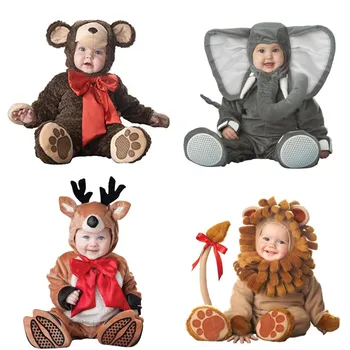 Костюм Льва для маленьких мальчиков и девочек, одежда для Счастливого Пурима, Карнавальные костюмы на Хэллоуин, комбинезоны для косплея животных, комбинезон, одежда для малышей