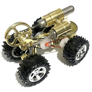 Модель двигателя Стирлинга Физический научный эксперимент Игрушка в подарок паровой двигатель Экспериментальный игрушечный автомобиль Мотор Обучающий