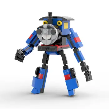 Набор игрушек для сборки роботов-поездов 137 штук из набора для сборки видеоигр MOC Build