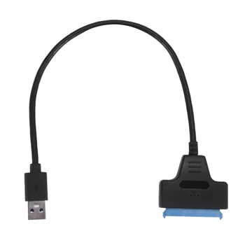 НОВИНКА-3X кабель-адаптер для жесткого диска USB 3.0-2.5 дюймов SATA SDD Конвертер SATA в USB 3.0-черный