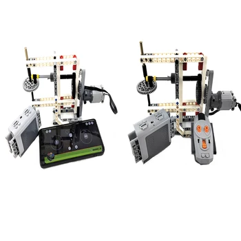 Приложение Программа RC Техническая Функция Питания Мотор Швейная Машина Робот Блок Для Moc 9686 Студенческое Образовательное Обучение Diy Кирпичная Игрушка