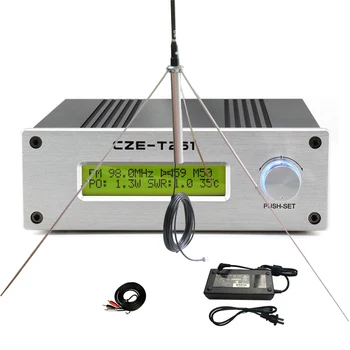 Профессиональная радиостанция с регулируемым разъемом NJ мощностью 25 Вт, FM-стереопередатчик