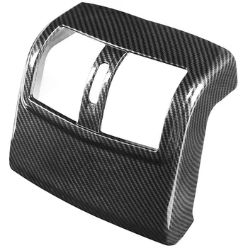 Рамка для выпуска воздуха из АБС-пластика сзади автомобиля, наклейка для отделки крышки вентиляционного отверстия кондиционера для Mercedes Benz W212 E-Class 2012-2015