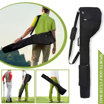 Спортивная сумка для клюшки для гольфа, складная легкая сумка через плечо 600d, Оксфордская сумка для переноски, тренировочная сумка для игры в гольф для вождения, Cl B0h4