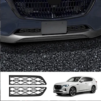 Украшение Передней Нижней Средней Сетки Автомобиля, Нижние Решетки Бампера, Защитная Подставка Для Mazda CX-60 CX60 2022 + Аксессуары