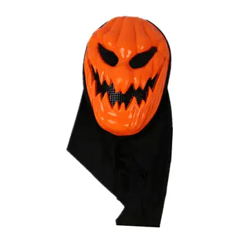 Хэллоуин Тыквенная маска на голову, реквизит, украшение, Ужасный Страшный головной убор, закрывающий все лицо, для косплея, фестиваля, карнавала, вечеринки
