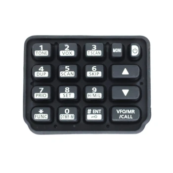 Цифровая цифровая клавиатура, резиновые клавиатуры для портативной рации IC-V80