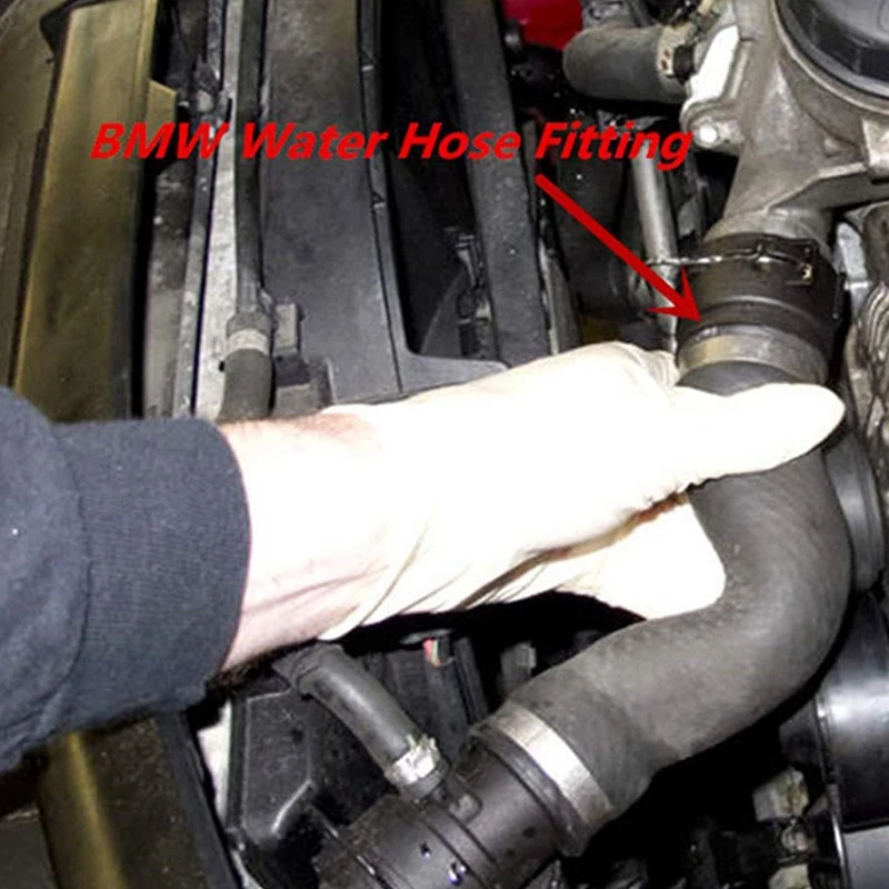 Замена Фитинга Водяного Шланга 2X Для Двигателей BMW 335I 11537541992 11537544638 N54 N53 N52 Изображение 5