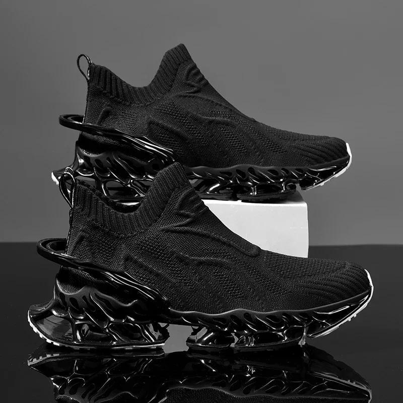 Мужская обувь 2024, Новая модная износостойкая спортивная обувь, обувь для мужчин, Дизайнерские мужские кроссовки Tenis Masculino Изображение 4