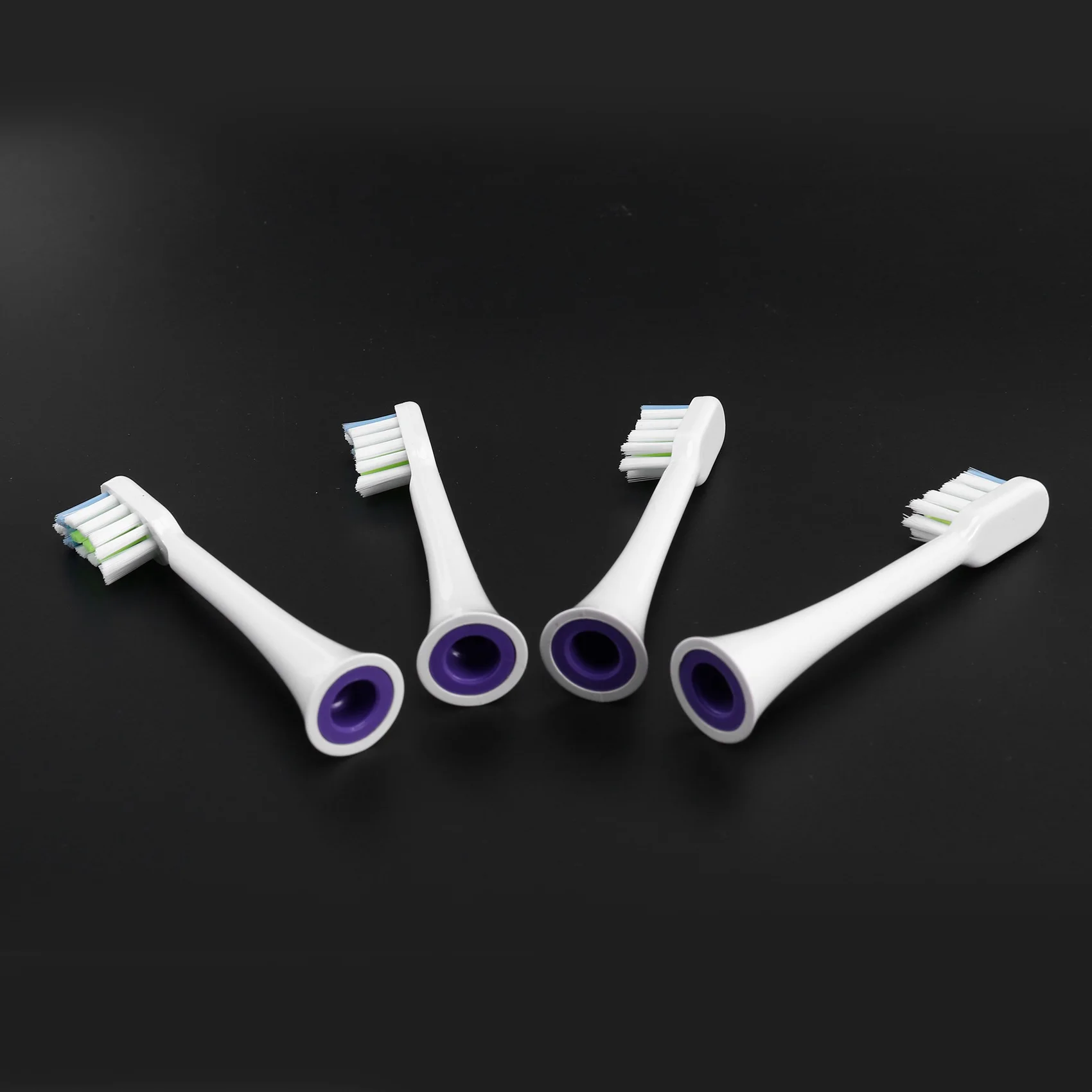 Сменные головки зубных щеток 4шт для Xiaomi SOOCAS V1X3/X3U X1/X3/X5 Электрические головки зубных щеток белого цвета Изображение 2