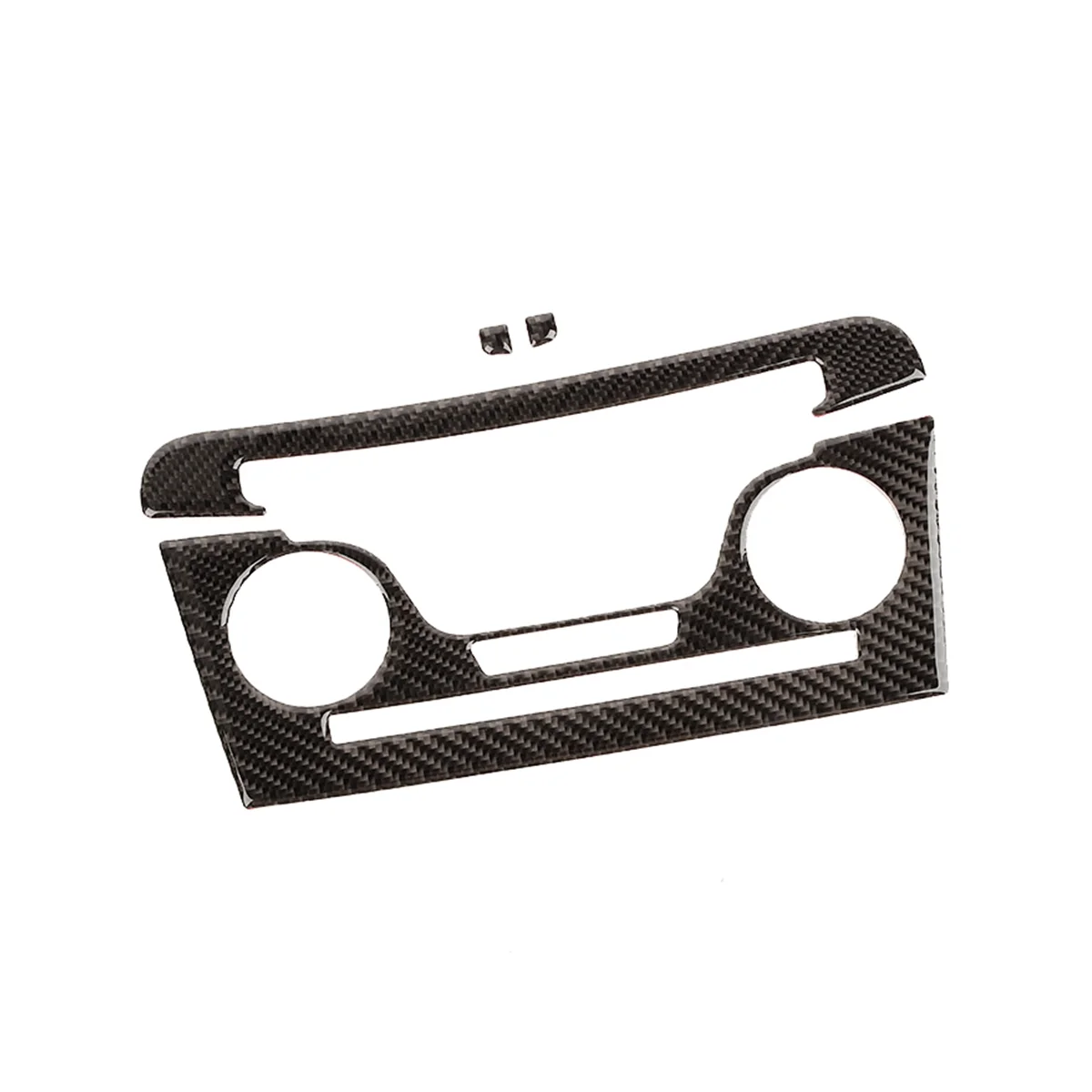 Для Dodge Charger 2011-2014, центральный CD-диск из мягкого углеродного волокна, панель управления кондиционером, отделка крышки Изображение 5