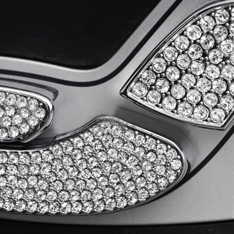 Серебристый С Украшением в виде Кристаллов Переключатель Регулировки Сиденья Декоративные Накладки для Mercedes Benz C E GLC W205 W213 X205 2015 + Изображение 5