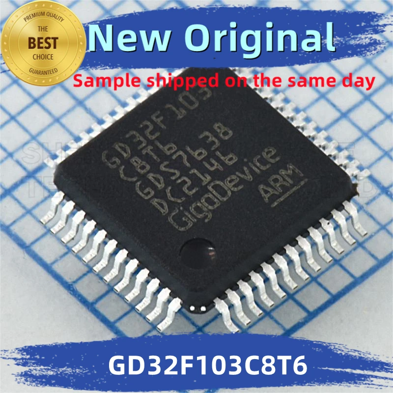 5 шт./лот GD32F103C8T6 GD32F103C GD32F103 Интегрированный чип GigaDevice MCU 100% Новый и оригинальный, соответствующий спецификации Изображение 0