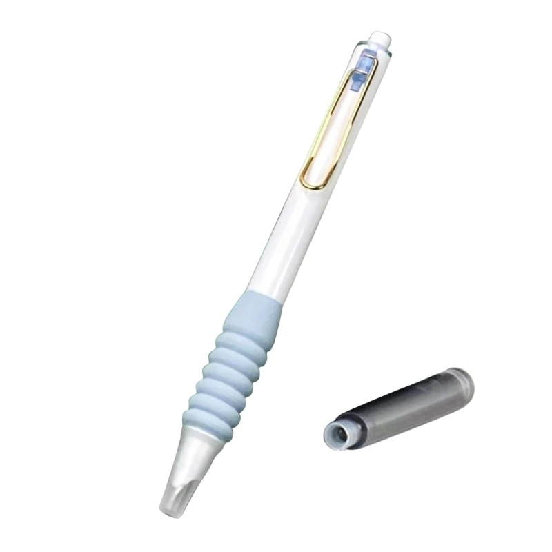 Перьевая ручка с наконечниками 0,38 мм Cloud Sponge Press Pen, чернила для каллиграфии, бизнес-искусство-Фирменная иллюстрация Изображение 3