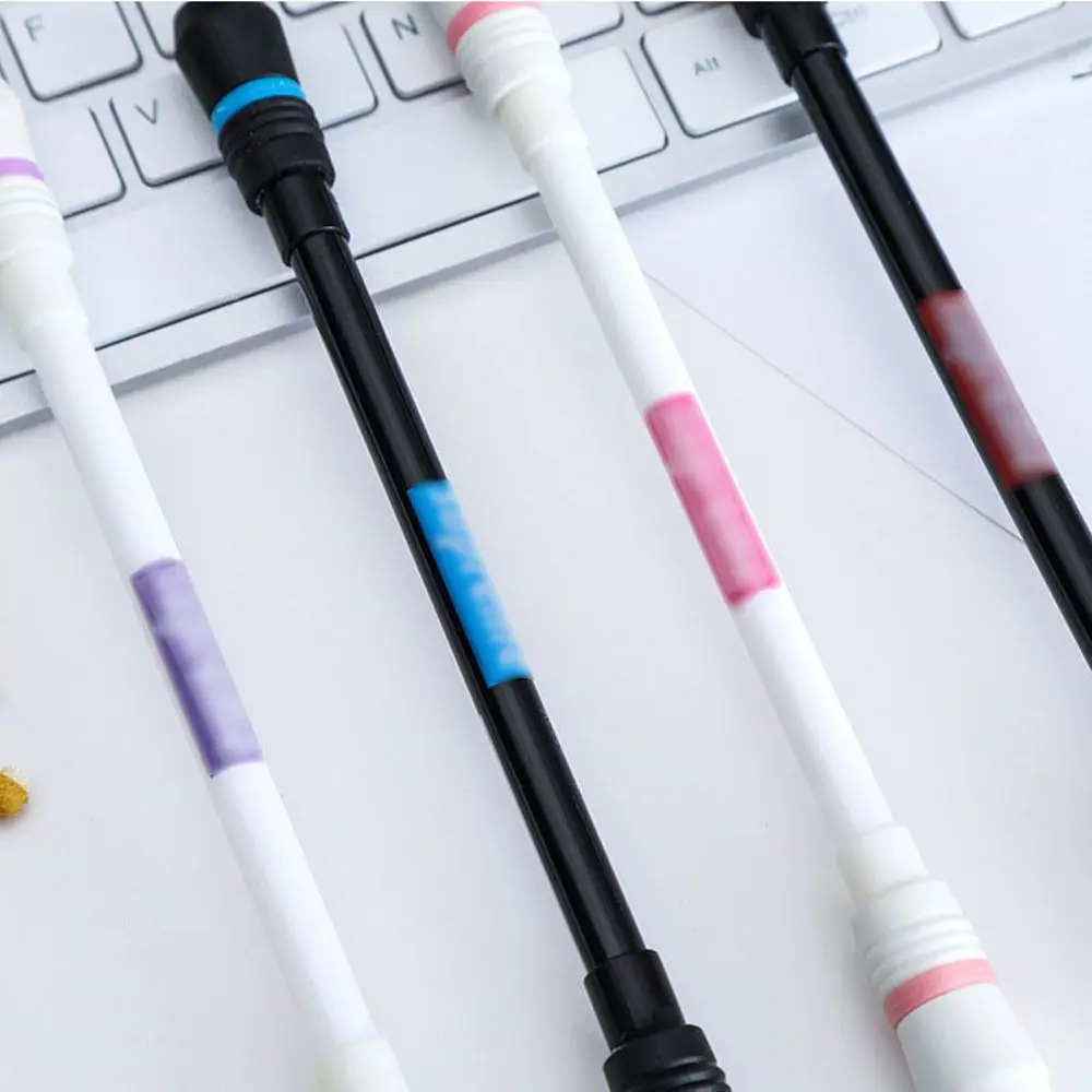 Креативные Канцелярские принадлежности 0,5 мм Kawaii Students Гелевая ручка Стираемая Ручка Вращающаяся ручка Вращающиеся Игровые ручки Изображение 5