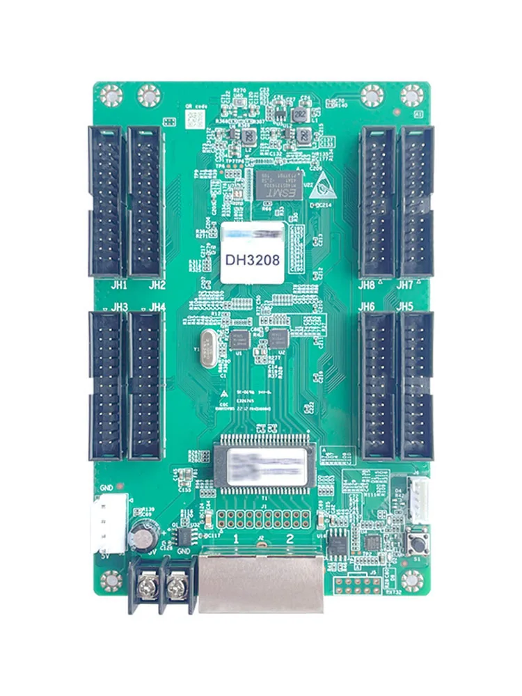 Novastar DH3208 Большой светодиодный видеоэкран, принимающая карта, кассета 8 портов HUB320E для светодиодного модуля с небольшим расстоянием Изображение 0