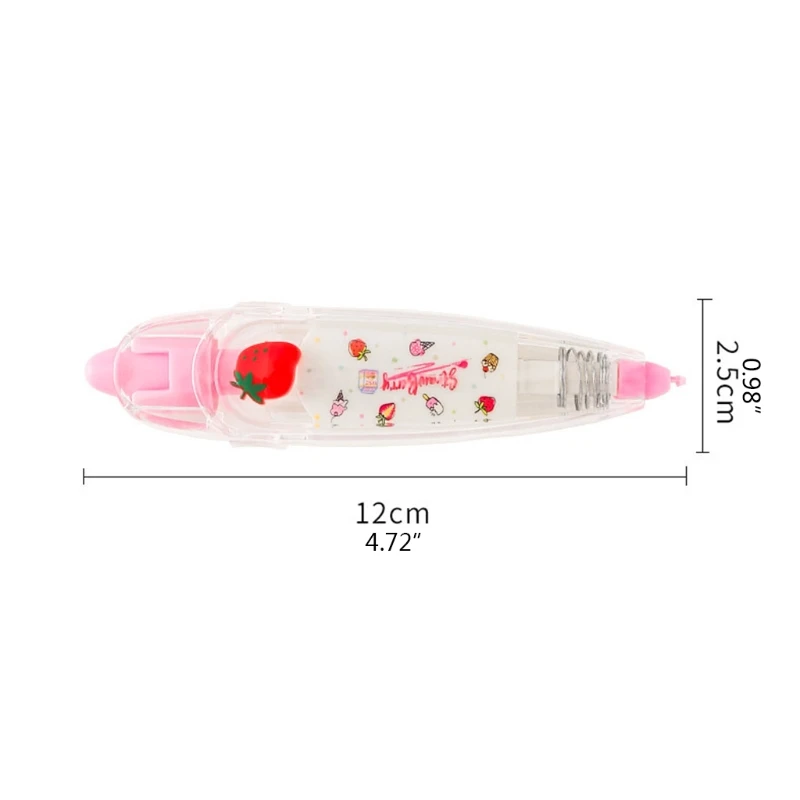 E9LB для креативной декоративной коррекции, лента-ручка, выдвижная мультяшная лента-ручка для заправки Изображение 5