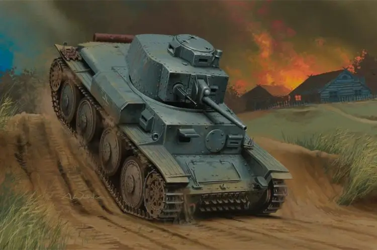 HobbyBoss модель 80137 1/35 Немецкий танк Kpfw.38 (t) Ausf.G Изображение 0