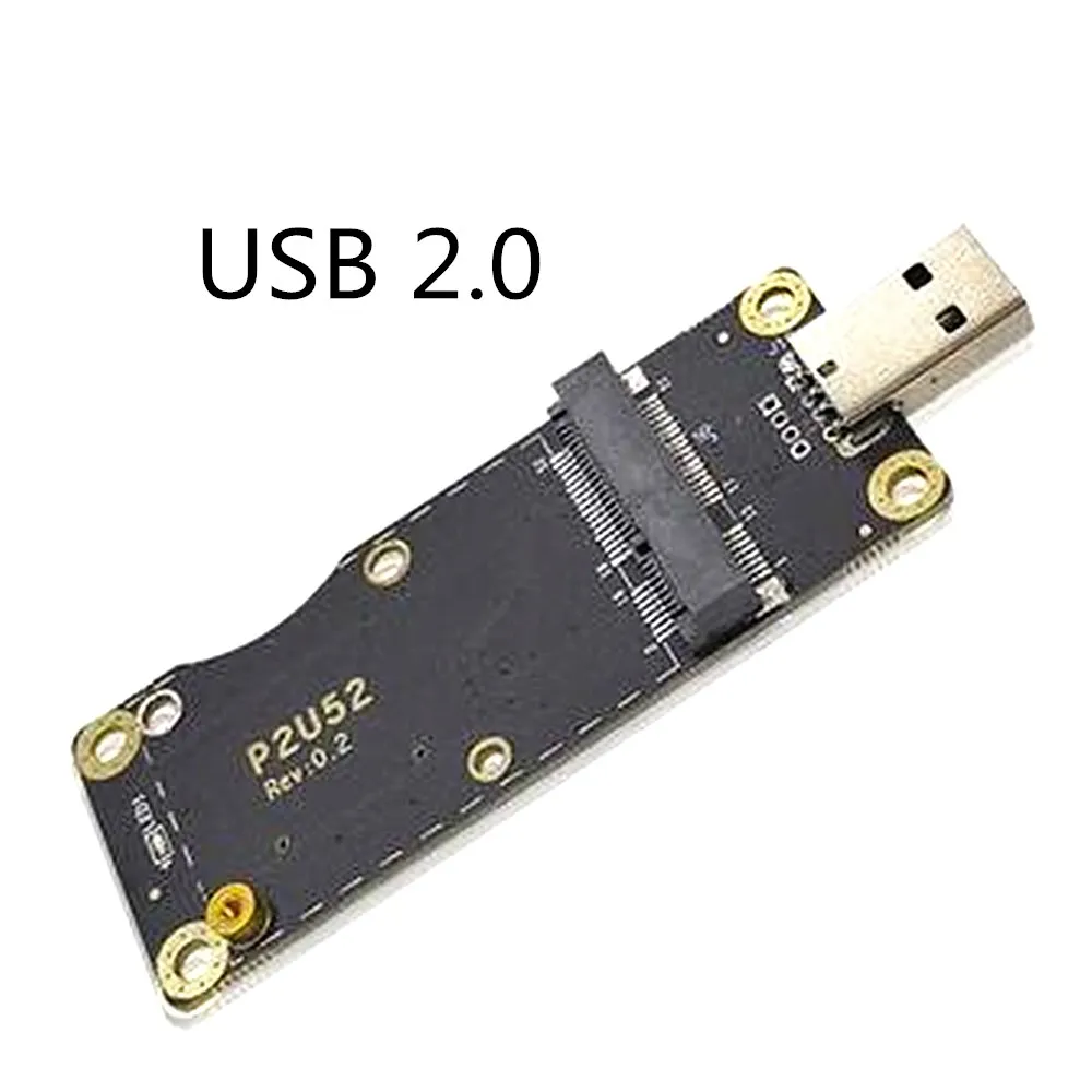 Плата адаптера для модулей Mini PCIE-USB, 3G, 4G, предназначенная для платы разработки, включая деку SIM / UIM Изображение 2