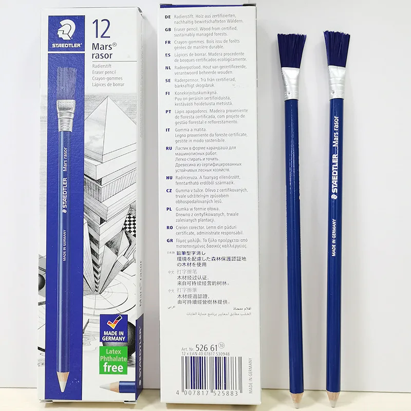 Одноразовая клеевая ручка-ластик, подходящая для стирания графитового и атомарного почерка на бумаге для очистки от ржавчины Специальная ручка-ластик Изображение 1